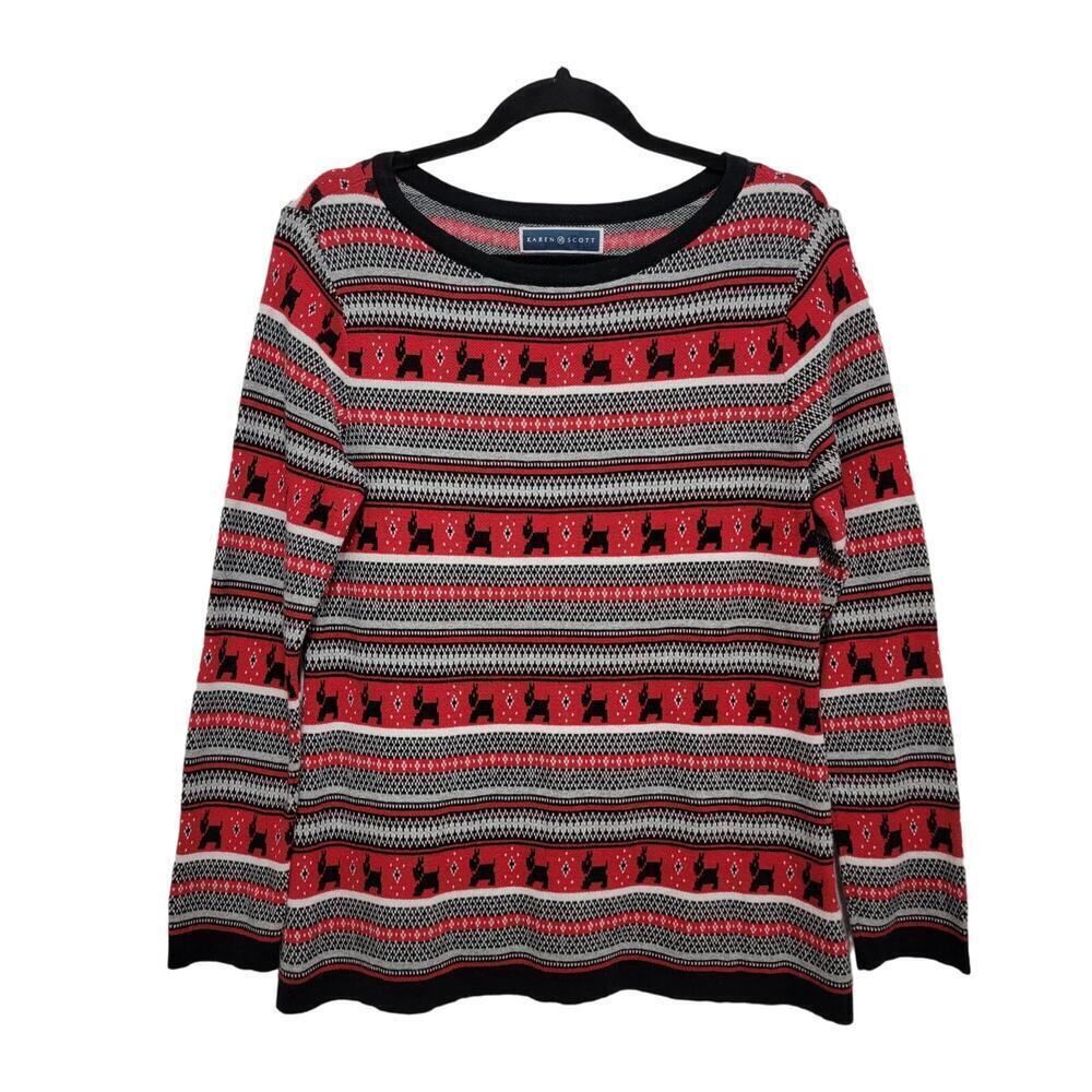 VTG Scottie Dog Sweater